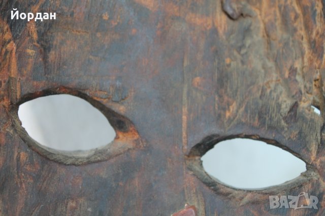 Стара дървена ритуална маска , снимка 8 - Антикварни и старинни предмети - 33894671