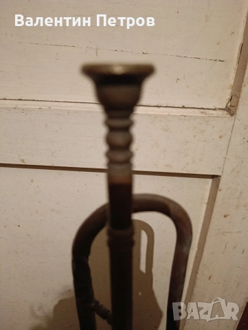 стара немска тръба, снимка 3 - Духови инструменти - 53146605