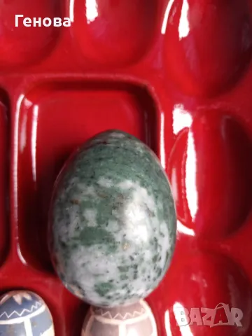 Декоративни яйца от мрамор с резба, снимка 3 - Декорация за дома - 49707292