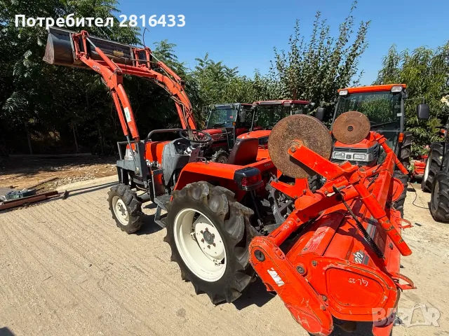Челен товарач KUBOTA GL25 4x4, снимка 4 - Селскостопанска техника - 55860736
