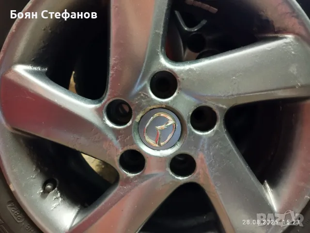 Продавам зимни гуми с джанти за Мазда 6, снимка 4 - Гуми и джанти - 55847905