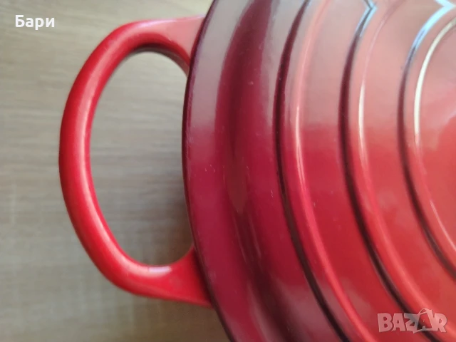 Le Creuset френска чугунена тенджера с капак 4,1 л, снимка 12 - Съдове за готвене - 50693479