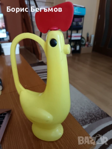 Стара детска лейка- Петле, снимка 4 - Антикварни и старинни предмети - 53755060