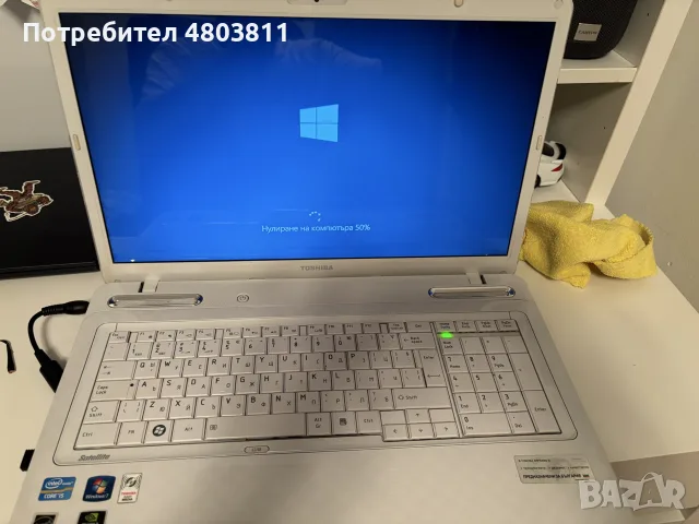 Лаптоп Toshiba satellite l 750 