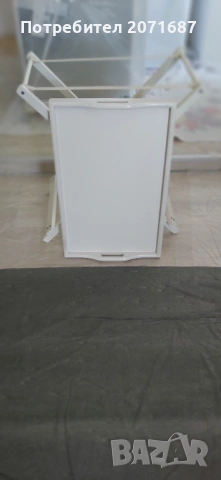 Бяла сгъваема маса, снимка 3 - Маси - 53753206