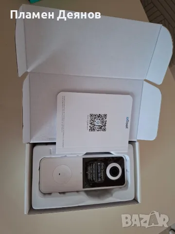 Смарт Видео Звънец ieGeek Bell J10 – 2K HD, 180 Изглед, AI Детекция & WiFi, снимка 3 - Смарт домашни устройства (Smart Home) - 56150489