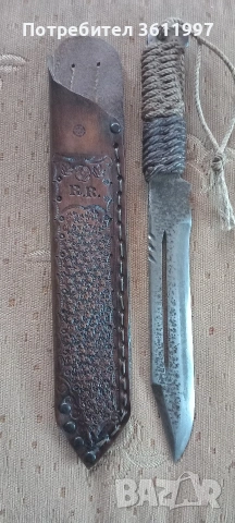Нож, здрав, работен., снимка 2 - Ножове - 53472785
