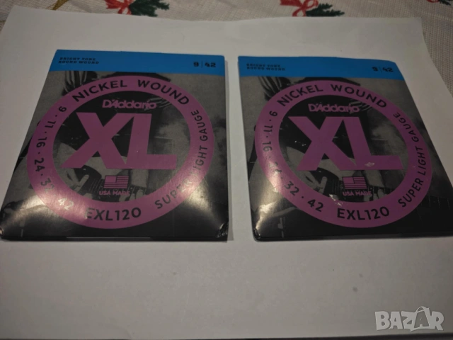 D'Addario EXL120-09-42-струни за ел.китара на ПРОМОЦИЯ, снимка 4 - Китари - 53512965