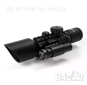Оптика с лазарен прицел модел M9 LS 3-10x42 E, снимка 4 - Оборудване и аксесоари за оръжия - 41040022