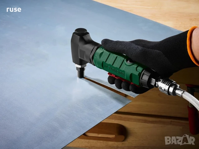 НОВИ! Пневматичен нагер ножица за ламарина Parkside, снимка 2 - Други инструменти - 50595309