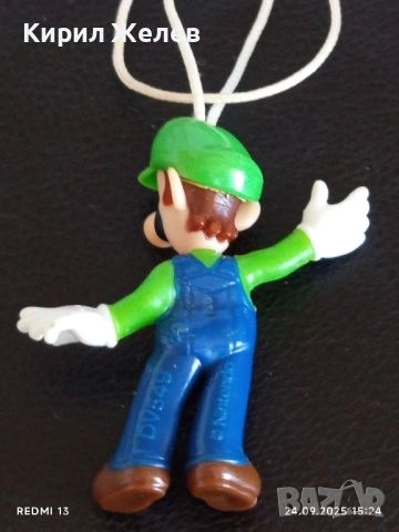 Две играчки Kinder Surprise DC JUSTICE / Луиджи от Супер Марио за КОЛЕКЦИЯ 51399, снимка 7 - Колекции - 51822104