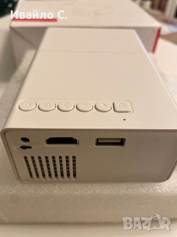 Мини проектор за домашно кино | Преносим модел с HDMI и USB | Подходящ за филми и игри, снимка 2 - Друга електроника - 52315087