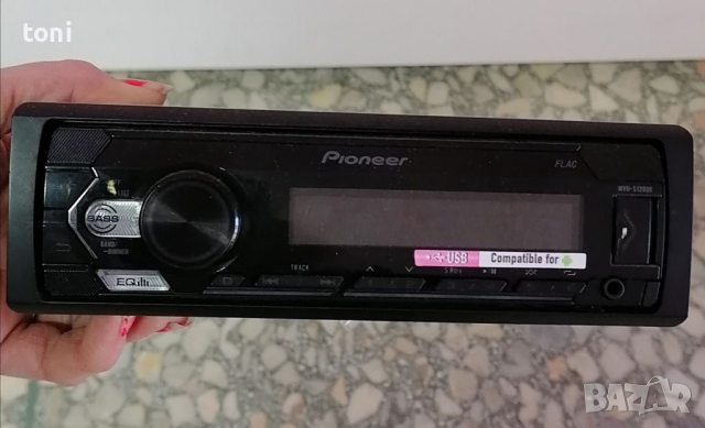 Плеър за кола с USB  Pioneer, снимка 3 - Аудиосистеми - 36207801