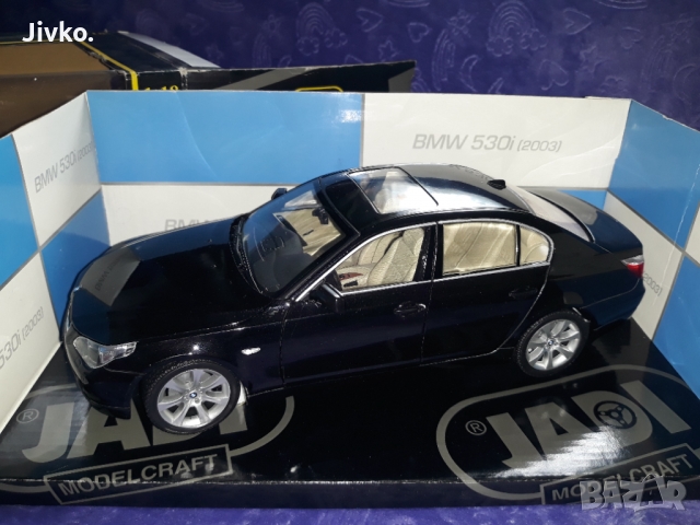 BMW Е60  530 i 2003 Black Sapphire 1.18 JADI modelcraft. , снимка 1 - Колекции - 36057072