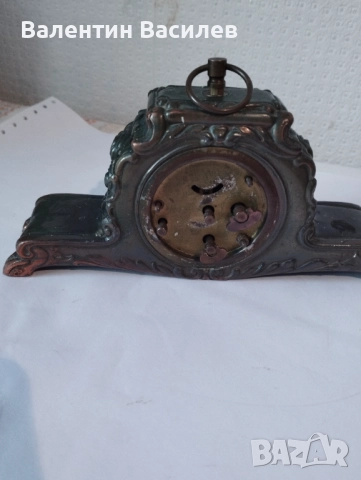 Немски настолен будилник , снимка 3 - Антикварни и старинни предмети - 51657898