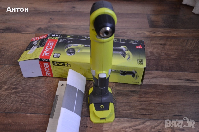 Нова ъглова боормашина/винтоверт Ryobi 18V, снимка 6 - Бормашини - 53233167