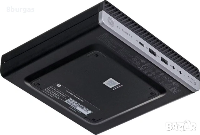 HP EliteDesk 800 G3 Mini 8 GB DDR4 i5-6500T 4 ядра, 3.3GHz 256 GB SSD, снимка 4 - Работни компютри - 51208370