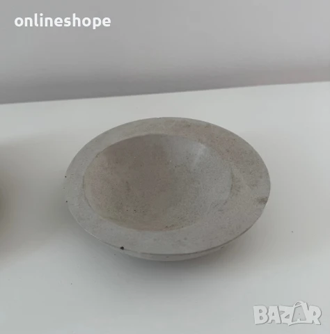 Мини дизайнерска купичка “Гравитация” – бетонен стил за модерния дом, снимка 4 - Декорация за дома - 50545101