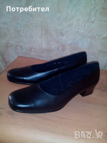 Черни нови дамски обувки от естествена кожа №41, снимка 10 - Дамски ежедневни обувки - 34743789