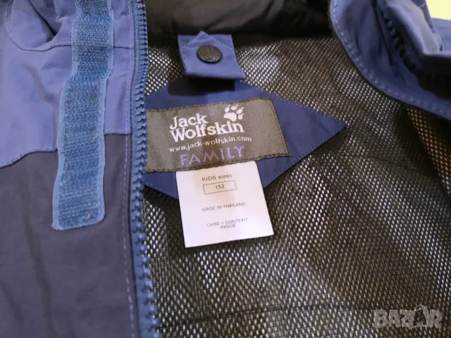 🧭 JACK WOLFSKIN / хибридно трекинг туристическо яке с мембрана , снимка 10 - Якета - 46810598