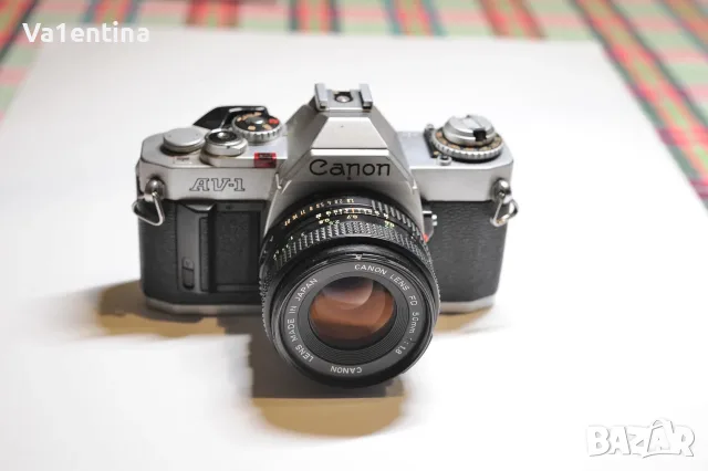 Canon AV-1 Canon FD 50/1.8