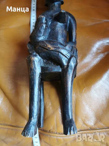 Африканска статуетка Сенуфо, снимка 4 - Антикварни и старинни предмети - 38931669
