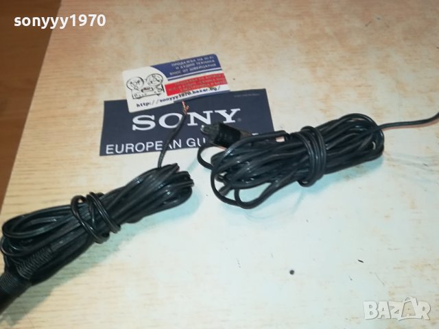 UNITRA-2БР КАБЕЛИ ЗА КОЛОНИ 2Х4 МЕТРА 2806230737, снимка 12 - Тонколони - 41377970