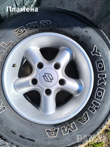 Алуминиеви джанти за Сузуки Витара 15цола, снимка 5 - Гуми и джанти - 53653000