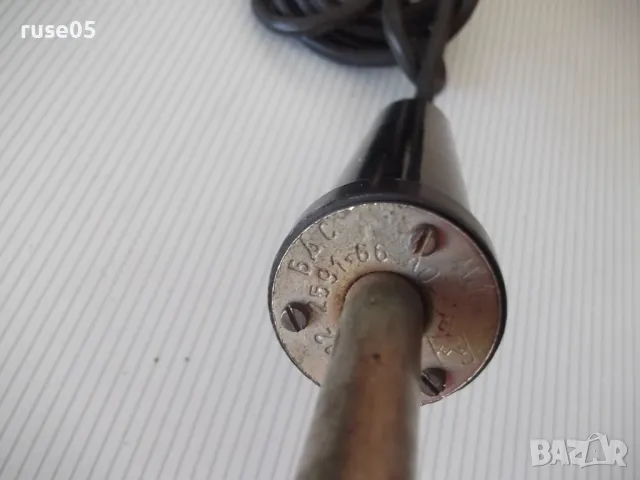 Поялник "14201-72 - 100 W" от соца работещ, снимка 6 - Поялници и запояване - 50102184