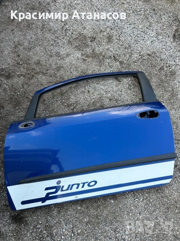 Врата предна лява  за Фиат Гранде пунто. Две врати. 2006-2012г