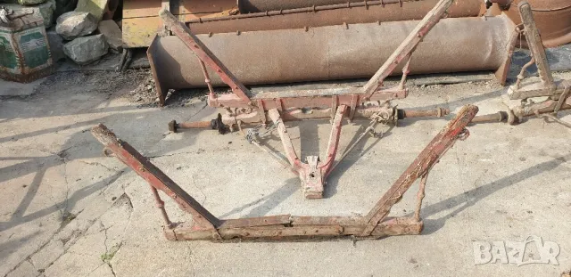 Задна ос за каруца, снимка 3 - Други стоки за животни - 44816324