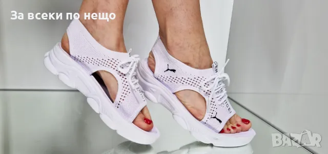 Puma Дамски Бели Сандали С Връзки Пума Код P604