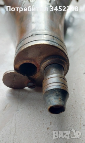 барутница месинг Италия за ценители , снимка 6 - Антикварни и старинни предмети - 53657434