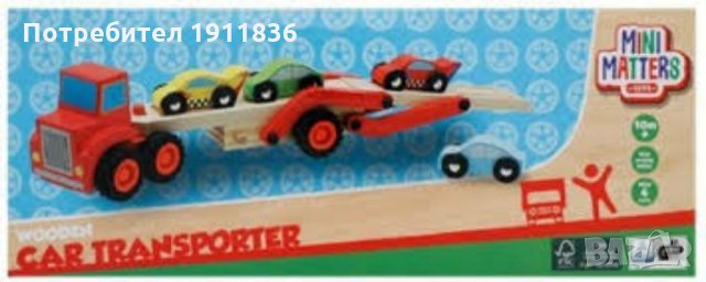 Mini matters car transporter, снимка 2 - Коли, камиони, мотори, писти - 34146462