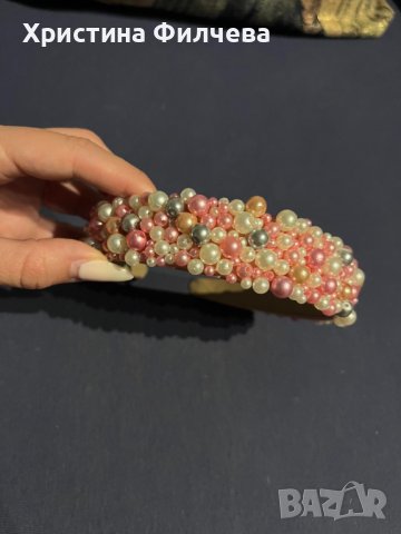 Нежна диадема от перли , снимка 11 - Полиране - 41396011