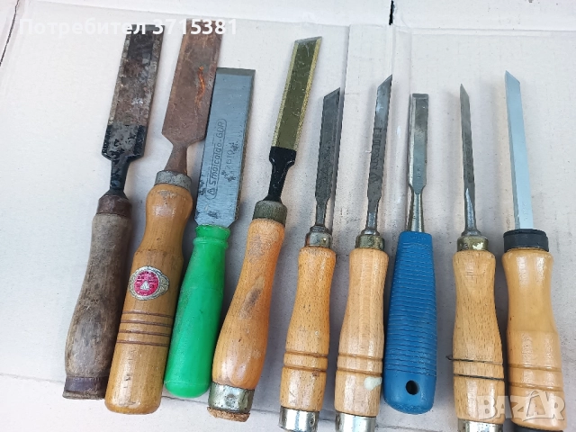 Длета дърводелски - 9 броя, снимка 3 - Други инструменти - 52109439