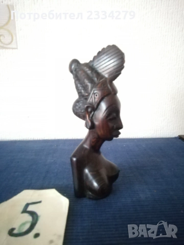 Стари статуи ръчна дърворезба от различни години, автори, държави, снимка 16 - Статуетки - 52544136