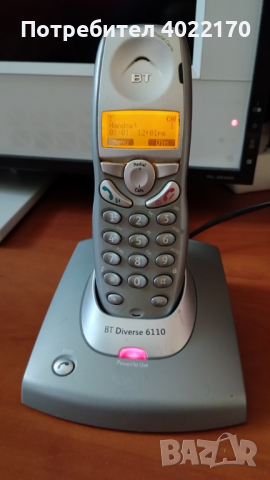 Безжичен телефон BT (British Telecom) DIVERSE 6110