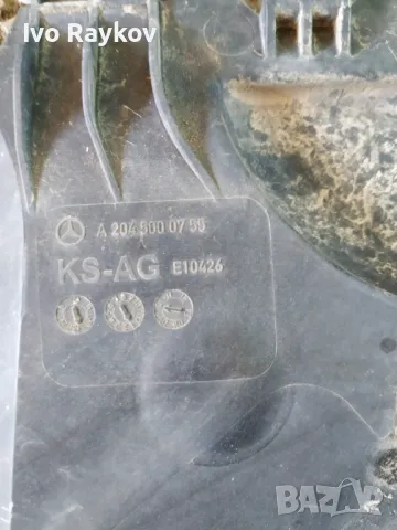  Вентилатор на радиатора Mercedes C-class W204 (2007-2014) , A 204 500 07 55 , A 204 500 01 93, снимка 2 - Части - 47399287