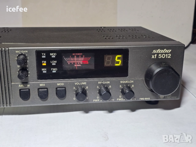 Радиостанция Stabo XF 5012 настолна, снимка 4 - Друга електроника - 52919445