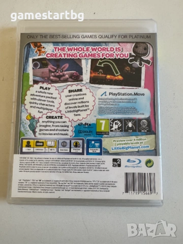 LittleBigPlanet 2 за Playstation 3(PS3), снимка 2 - Игри за PlayStation - 53699955