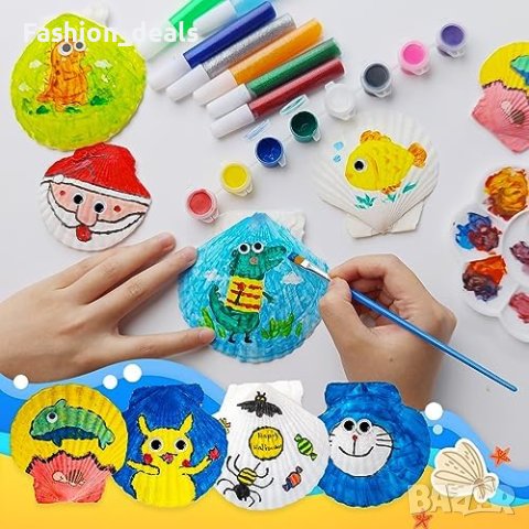 Нов Детски комплект за рисуване творчески занаятчийски дейности за деца , снимка 4 - Рисуване и оцветяване - 42238639