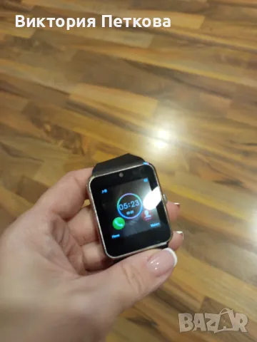 Смарт часовник черен , снимка 4 - Смарт часовници - 50437427