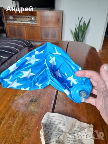 Стара надуваема водна топка #3, снимка 4 - Други ценни предмети - 44497409