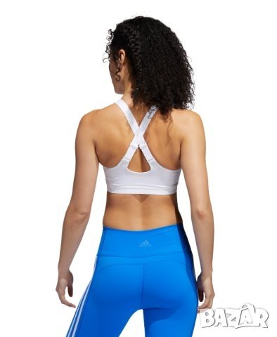 Спортен сутиен adidas Performance ULT BRA FL2388 White, снимка 6 - Корсети, бюстиета, топове - 42241895