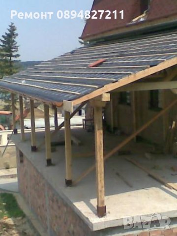 Изграждане на навеси и Покриви от основа!, снимка 2 - Ремонти на покриви - 34331531