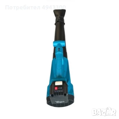 Акумулаторна духалка за листа с 6 степенна регулация – Въздуходувка 36V 8Ah KraftRoyal, снимка 2 - Градинска техника - 56040390