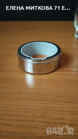 Една прекрасна чаша с масивна подложка/държач от неръждаема стомана, снимка 3 - Чаши - 53125744