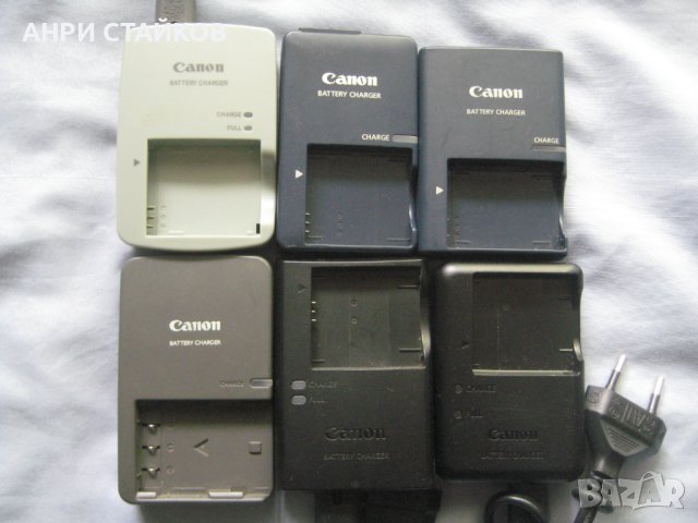 Продавам оригинални зарядни за фотоапарати Canon различни модели , снимка 1 - Батерии, зарядни - 39160188