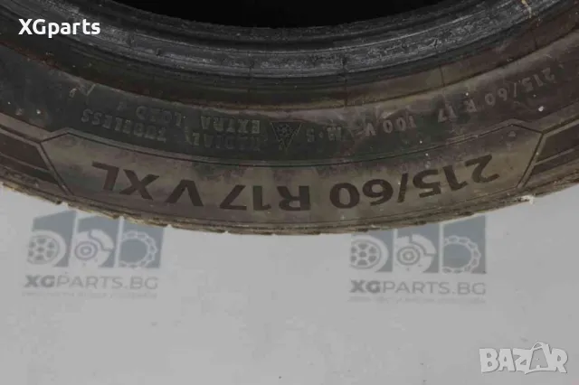  Зимни гуми 2 бр. Barum Polaris 5 215/60/17 DOT2518, снимка 4 - Гуми и джанти - 48204893